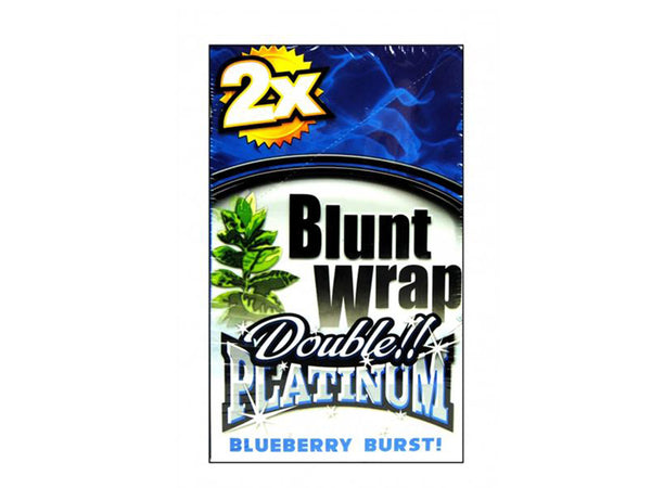Blunt Wrap BLUE Double Premium (Blueberry Burst) - Bubatz-Heaven